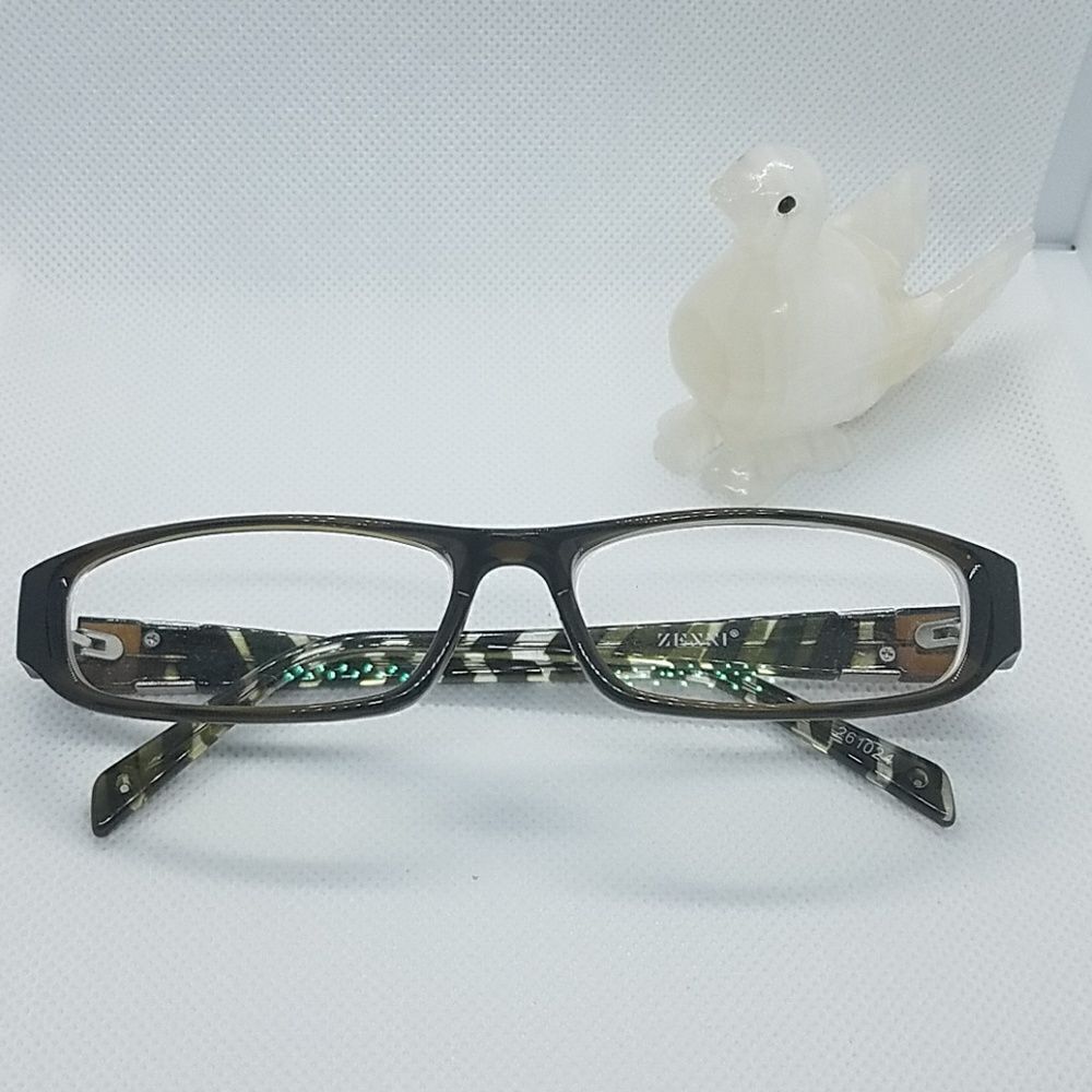 Zenni Brown Prescription Glasses Frames